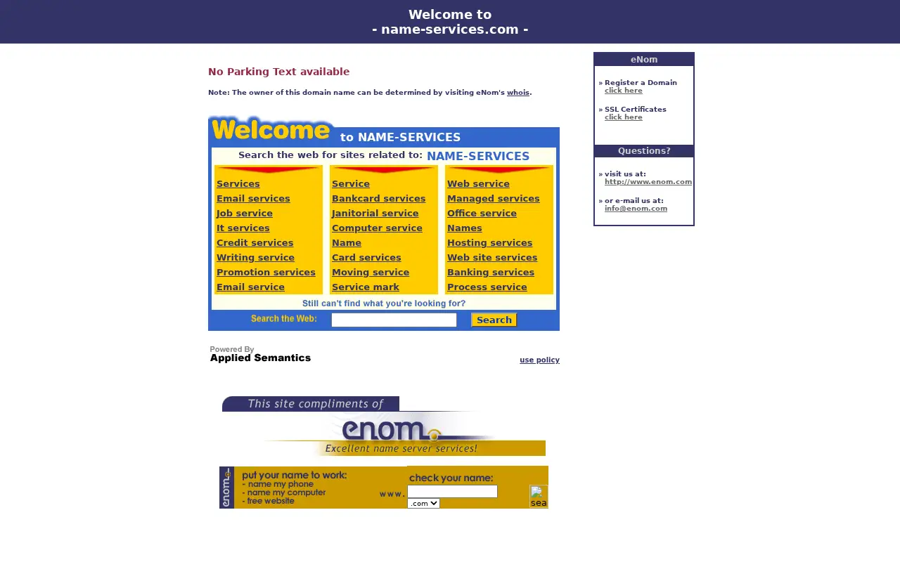 name-services.com on March 5, 2002