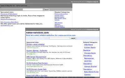 name-services.com in 2003