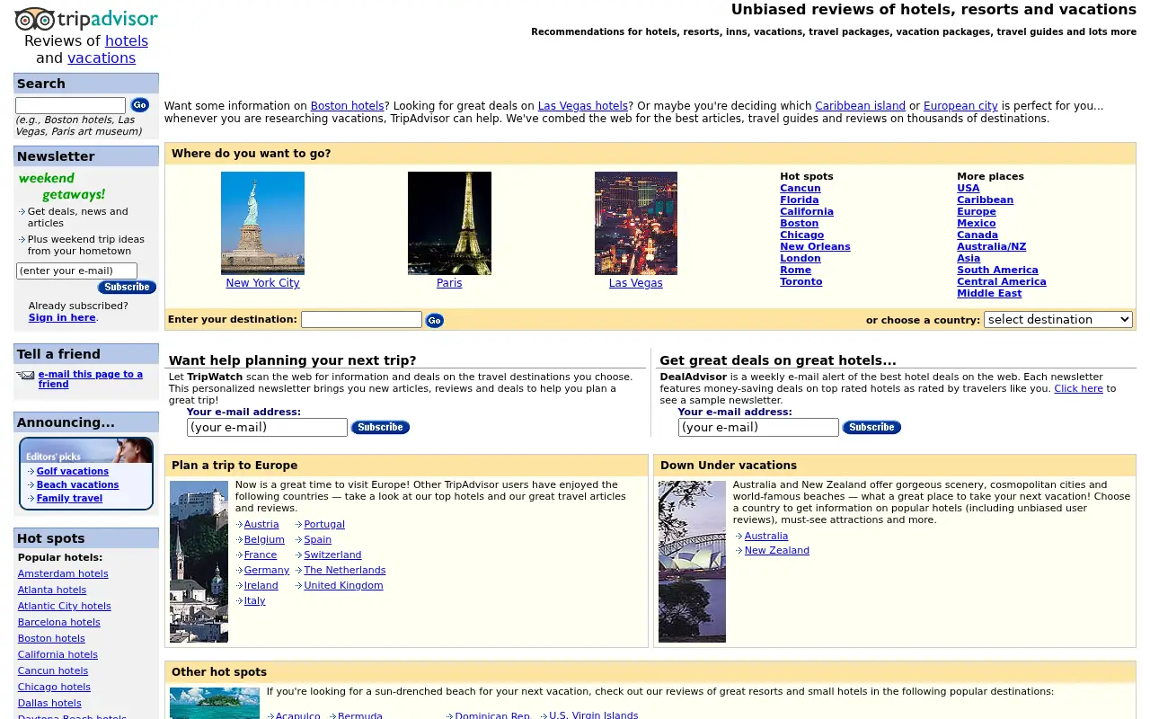 tripadvisor.com on June 30, 2004