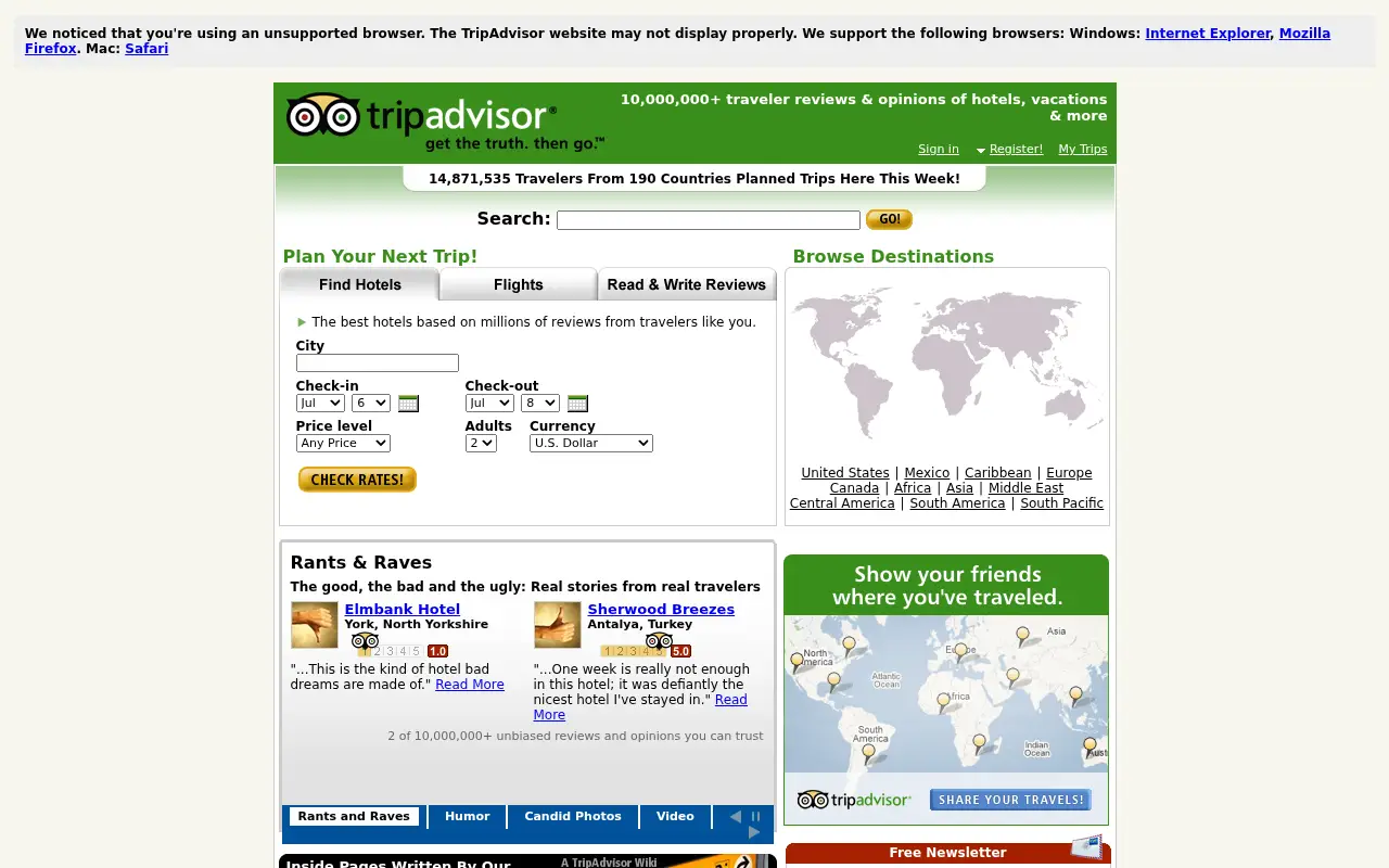 tripadvisor.com on July 1, 2007