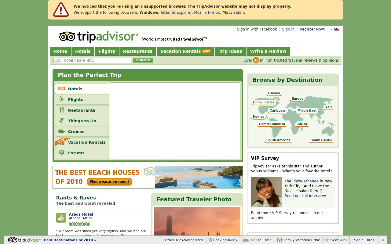 tripadvisor.com on July 1, 2010
