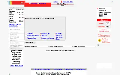 bancodevenezuela.com in 2009
