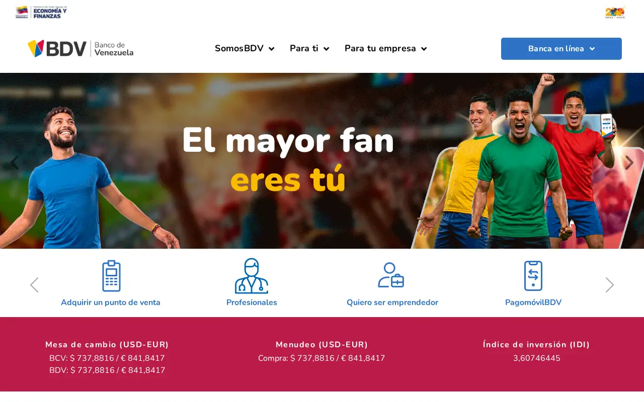 bancodevenezuela.com in 2026