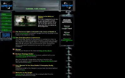 battle.net in 1999