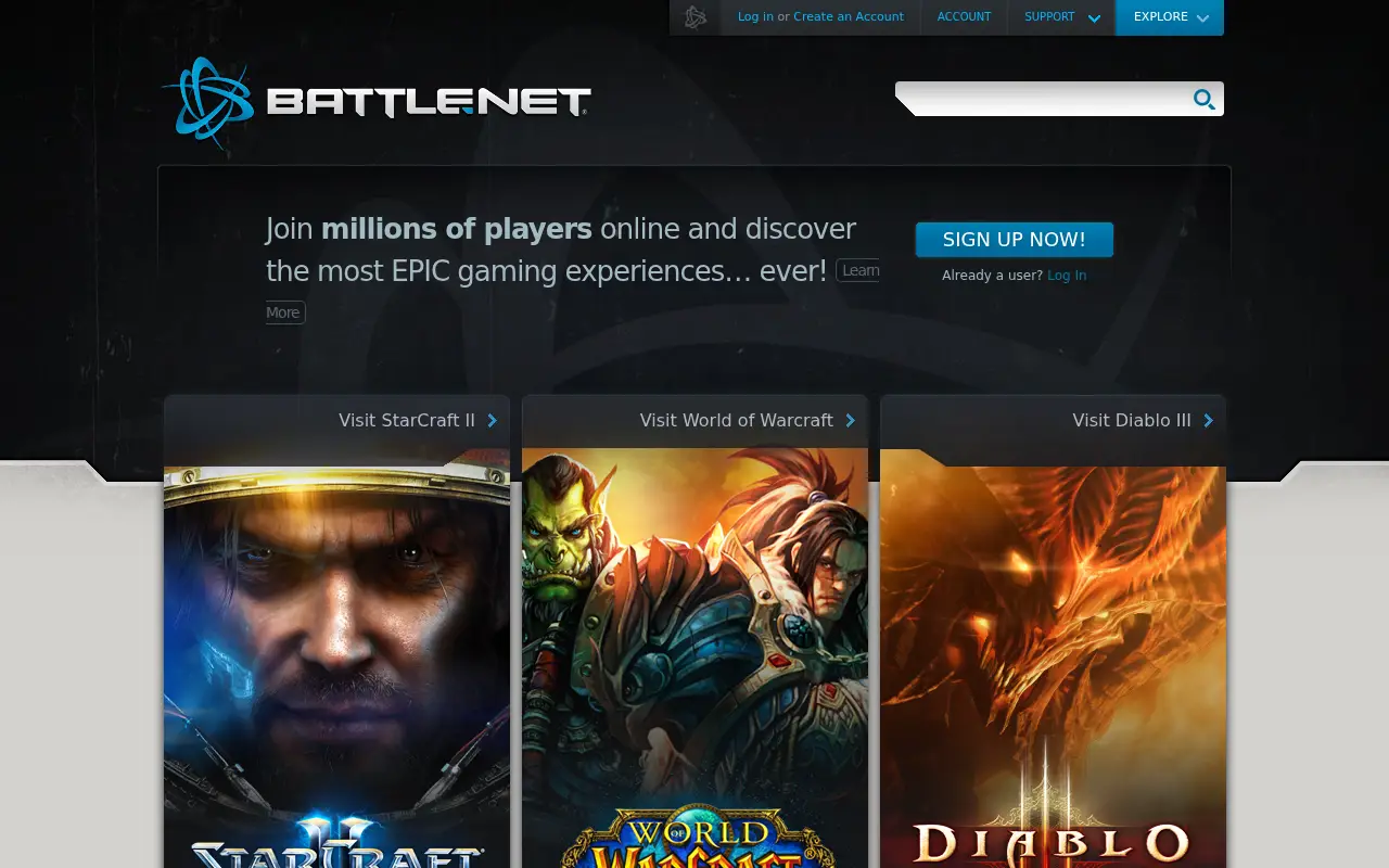 battle.net on July 10, 2011