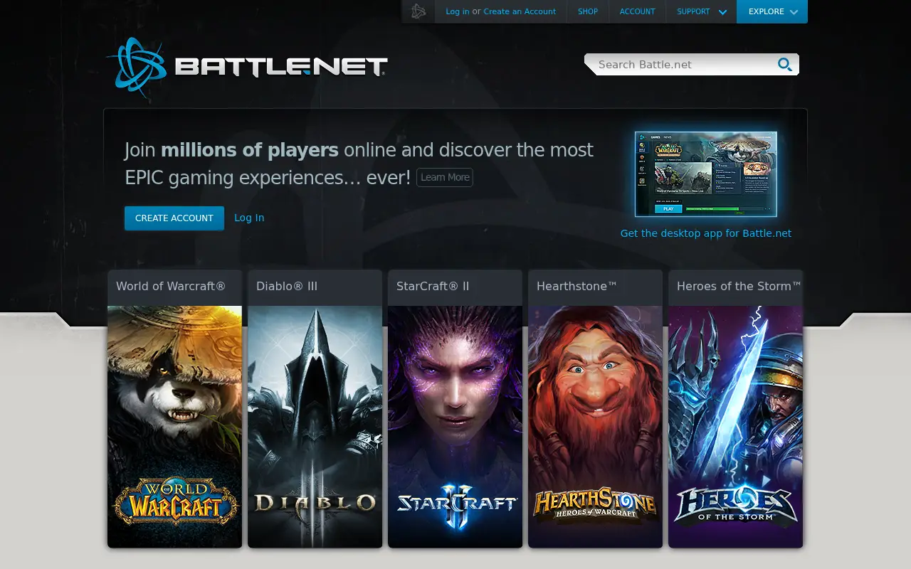 battle.net in 2014