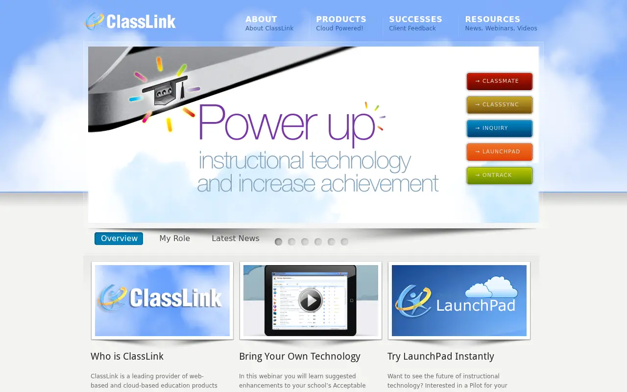 classlink.com on July 8, 2011