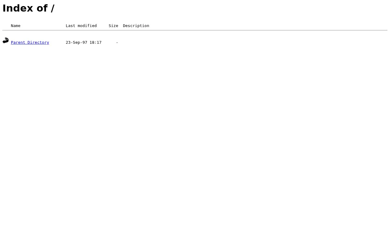 marriott.com in 1997