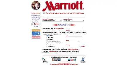 marriott.com in 1999