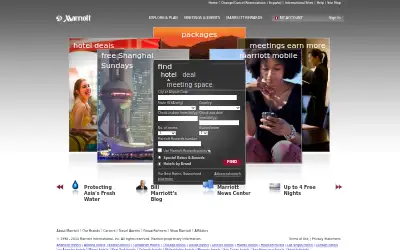 marriott.com in 2010