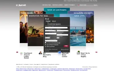 marriott.com in 2011