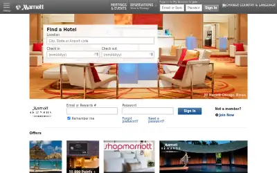 marriott.com in 2014