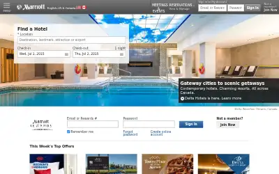 marriott.com in 2015