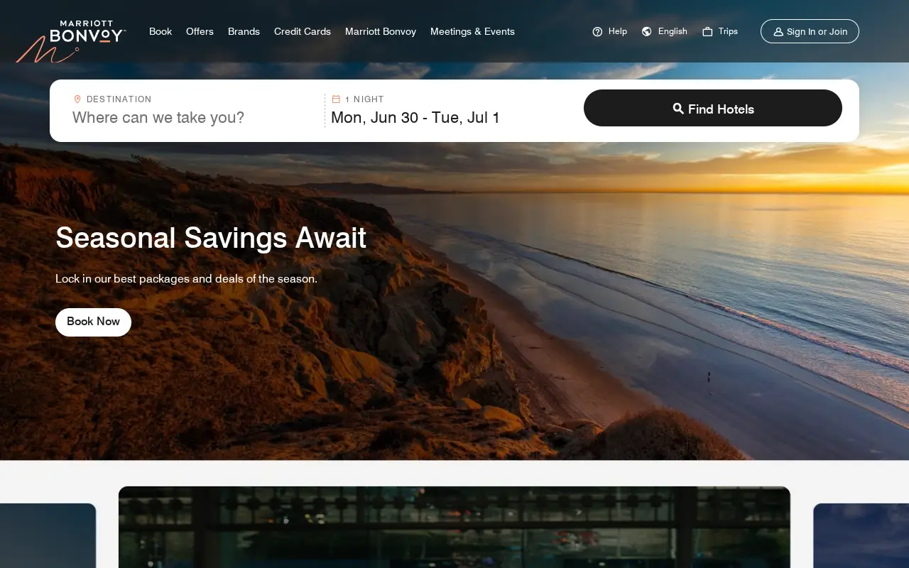 marriott.com in 2025