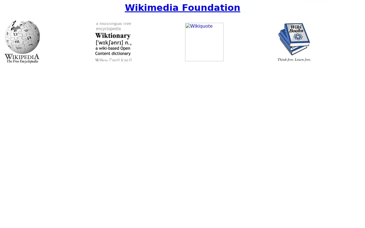 wikimedia.org on July 1, 2004