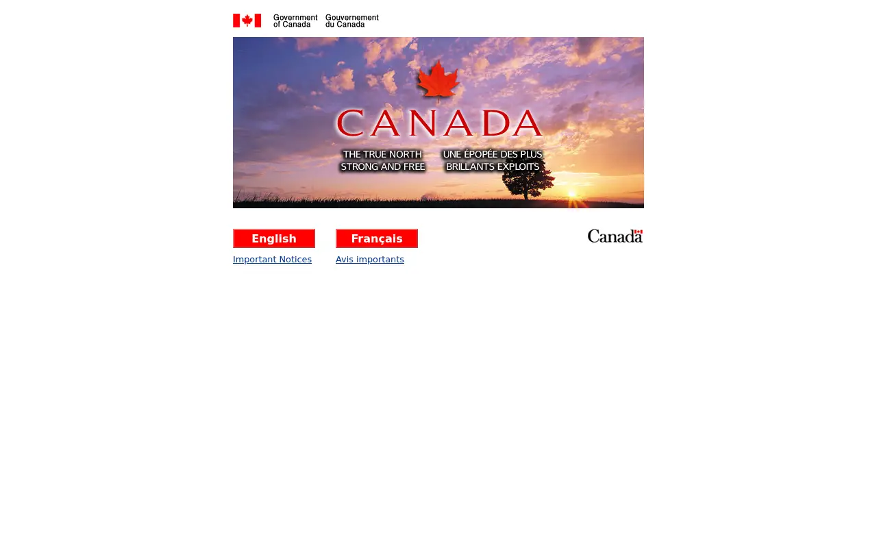 canada.ca in 2010