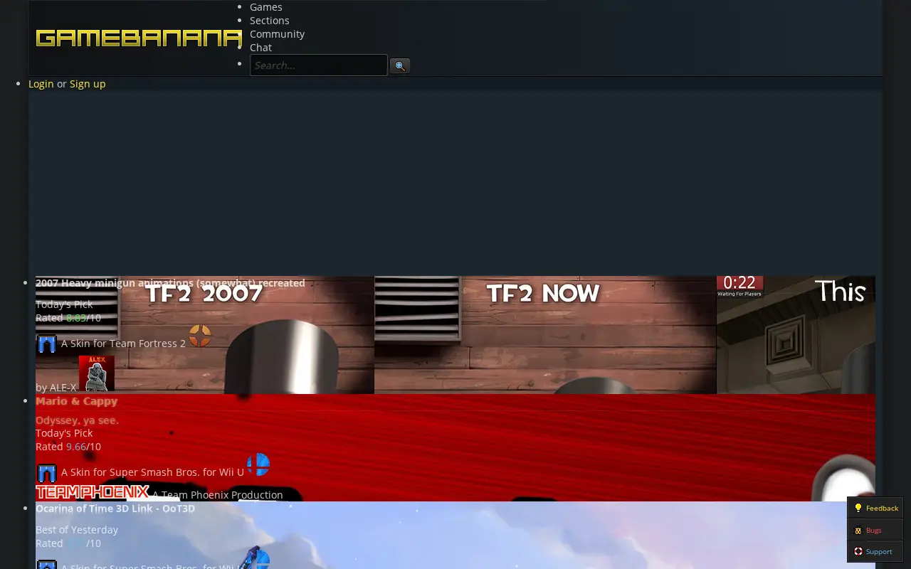 gamebanana.com in 2017