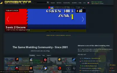 gamebanana.com in 2018