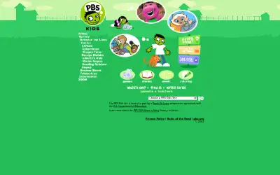 pbskids.org in 2003