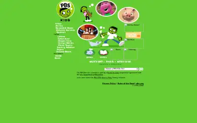 pbskids.org in 2004
