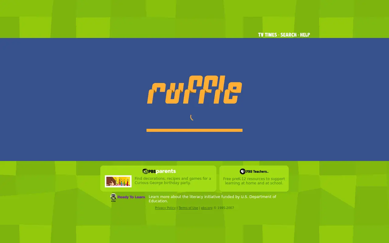 pbskids.org in 2007