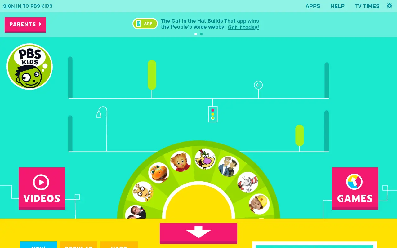 pbskids.org in 2016