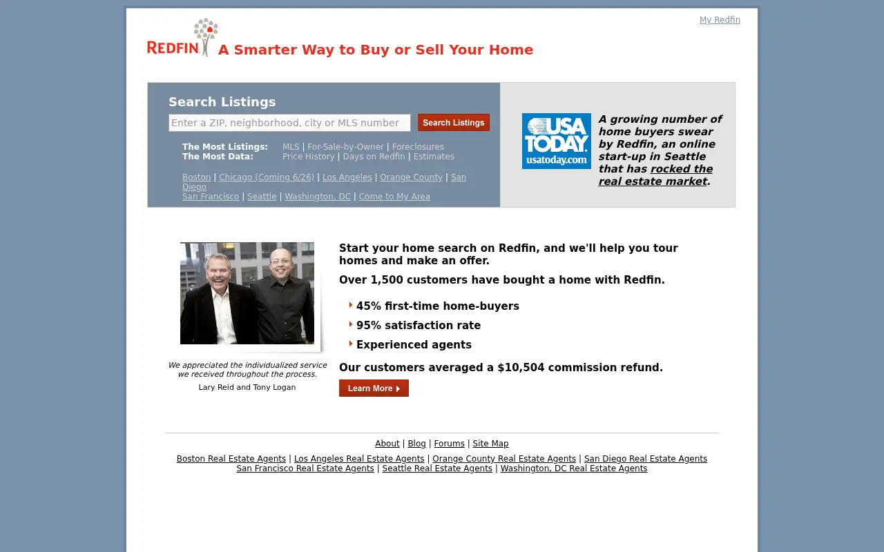 redfin.com in 2008