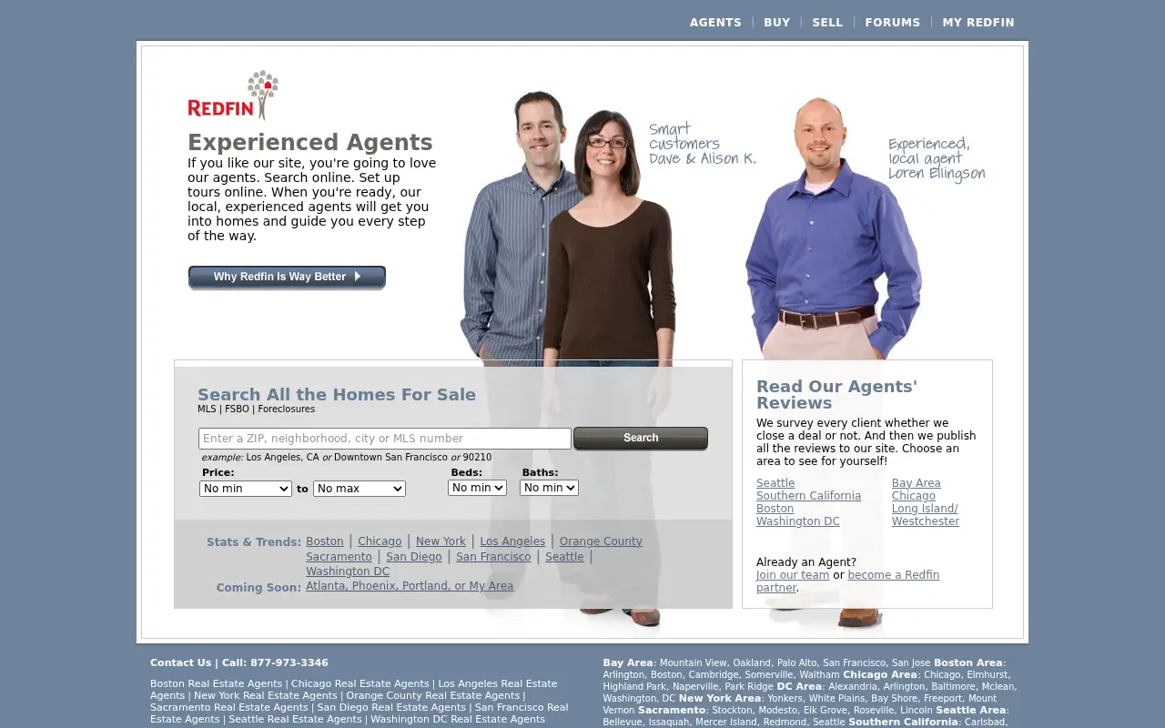 redfin.com in 2009