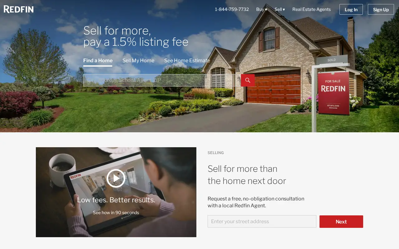 redfin.com in 2019