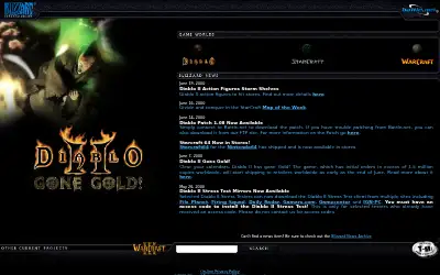 blizzard.com in 2000