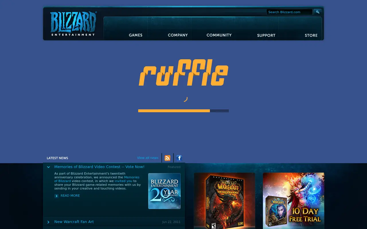 blizzard.com in 2011