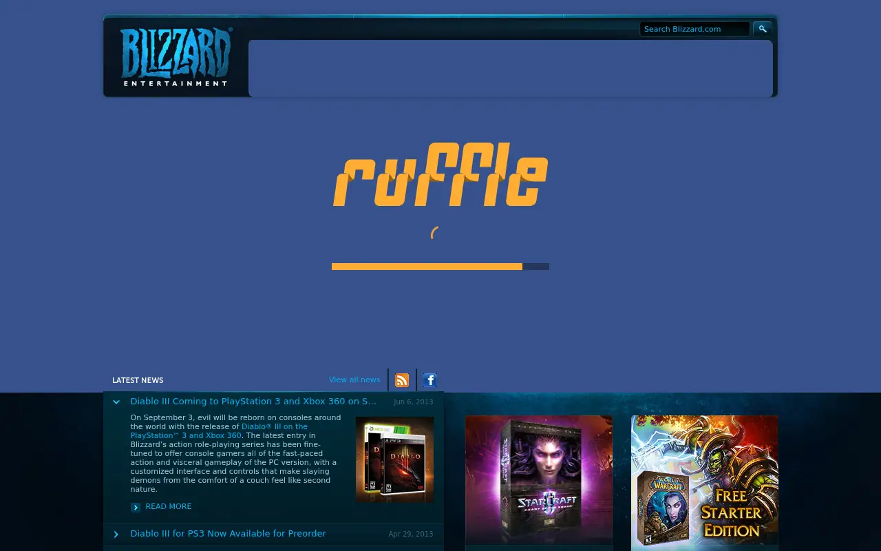 blizzard.com in 2013