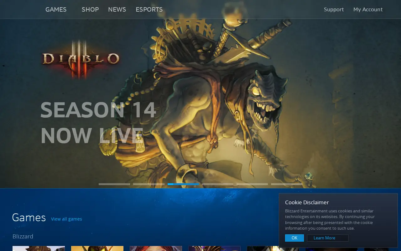 blizzard.com in 2018