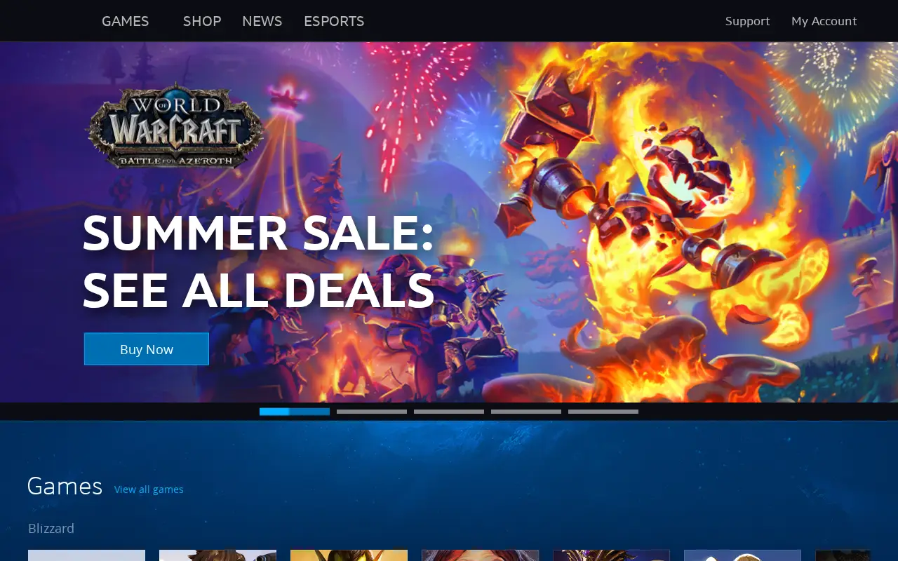 blizzard.com in 2020