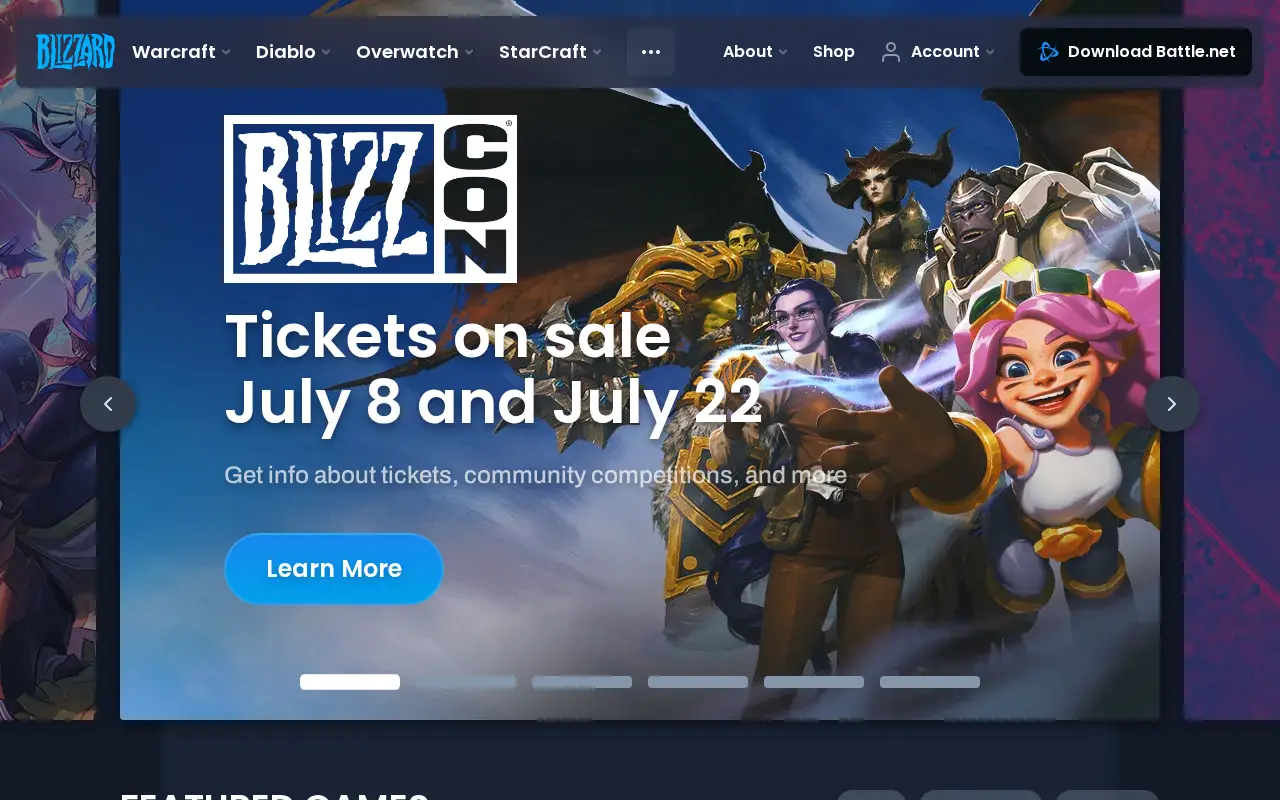 blizzard.com in 2023