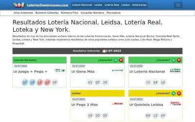 loteriasdominicanas.com in 2022