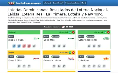 loteriasdominicanas.com in 2025