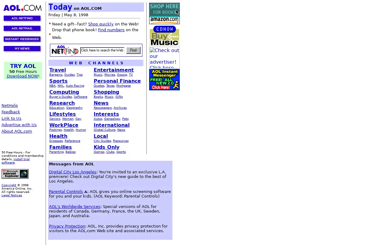 aol.com on May 8, 1998