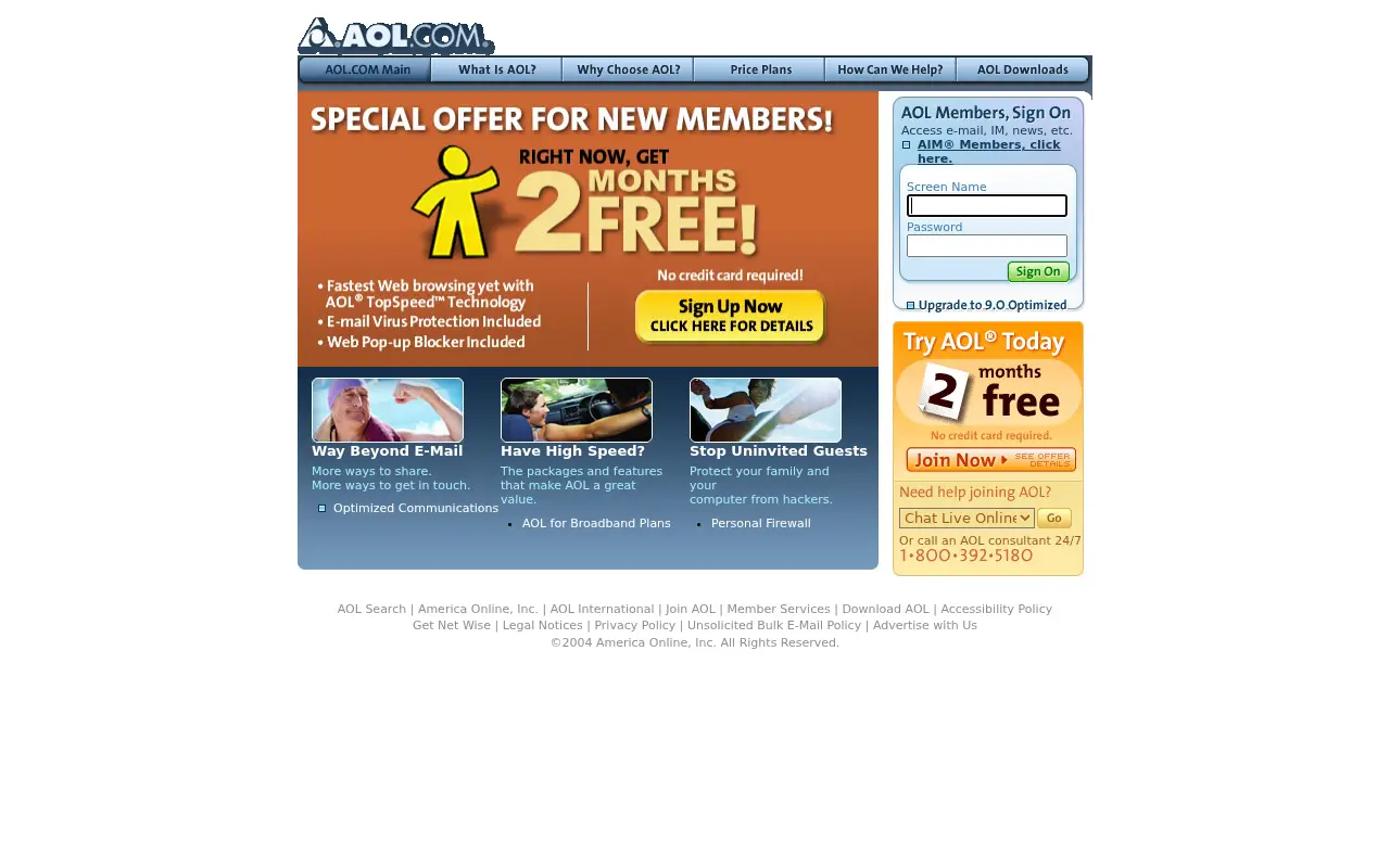 aol.com in 2004