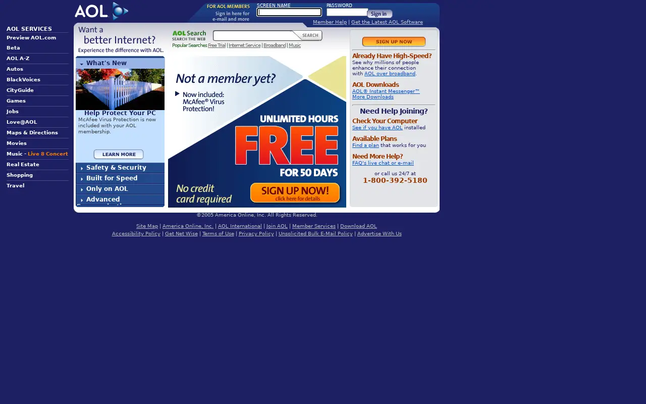 aol.com on July 1, 2005