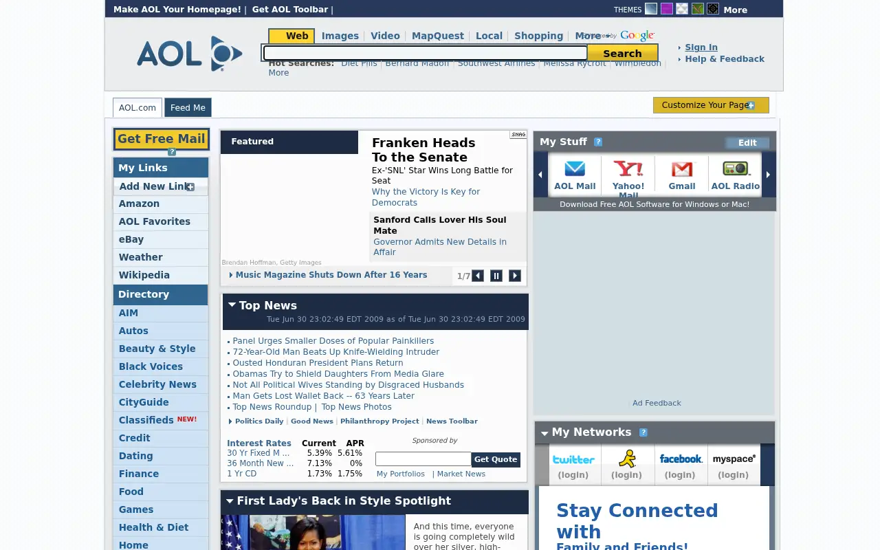 aol.com in 2009