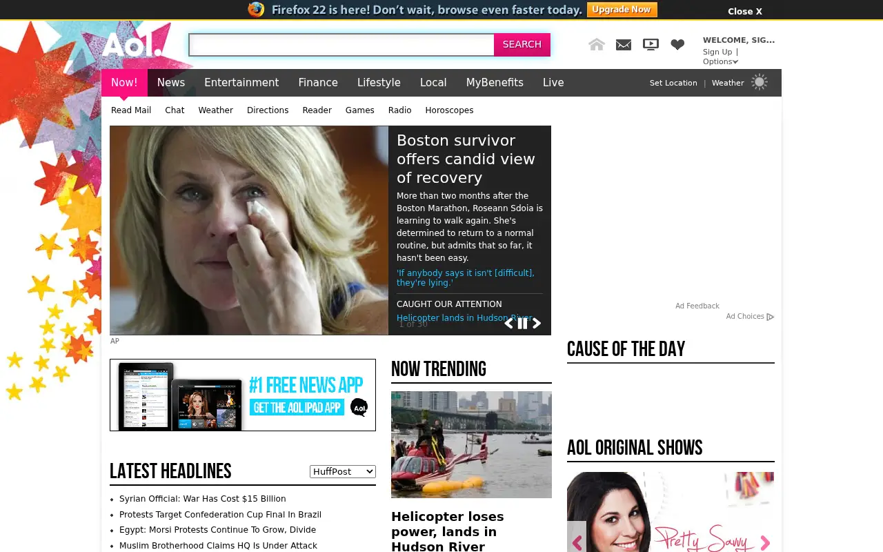 aol.com in 2013