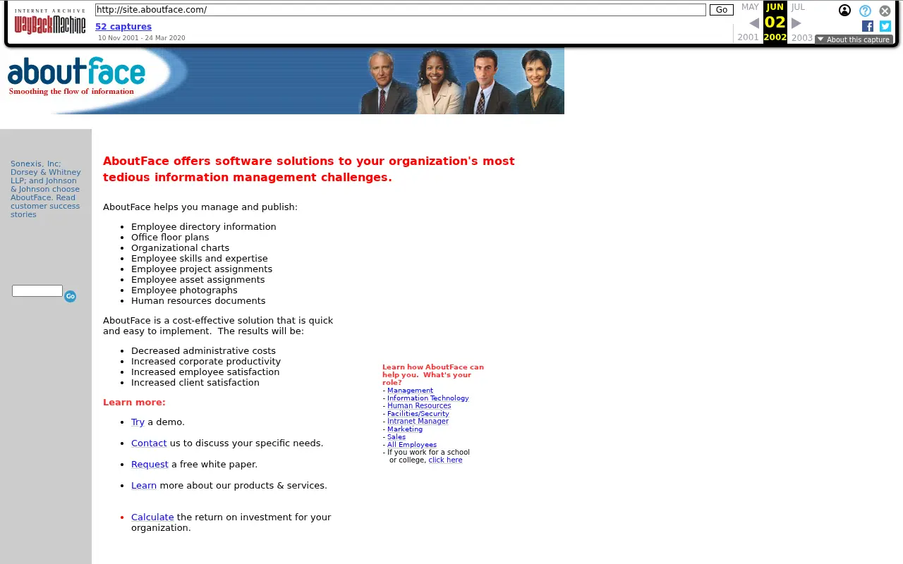 facebook.com in 2002