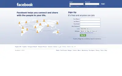 facebook.com in 2010