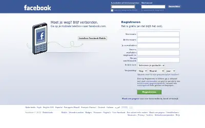 facebook.com in 2012