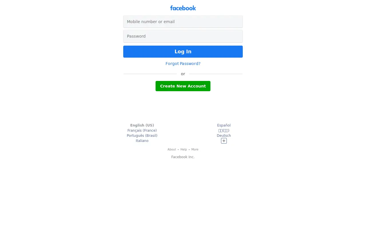 facebook.com in 2021