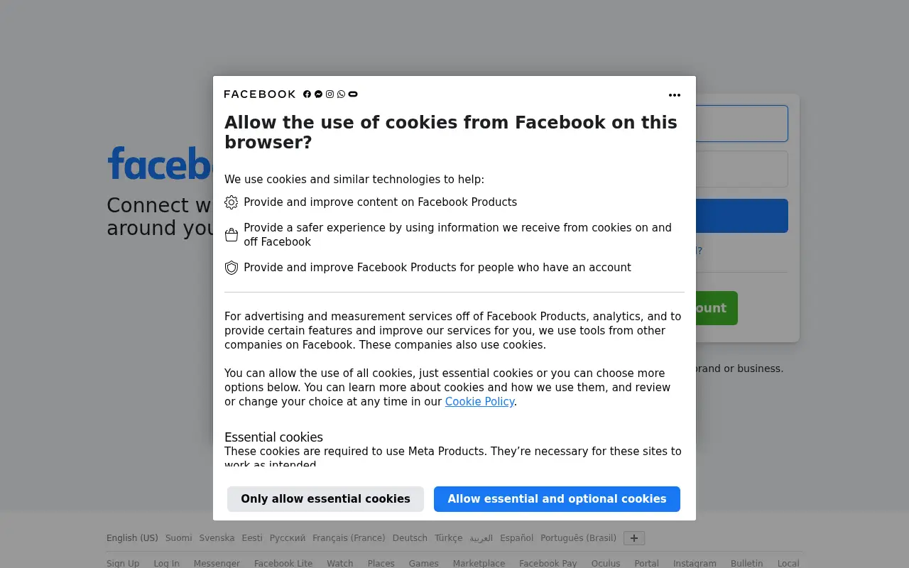facebook.com in 2022