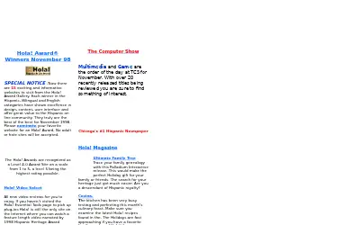 hola.com in 1998