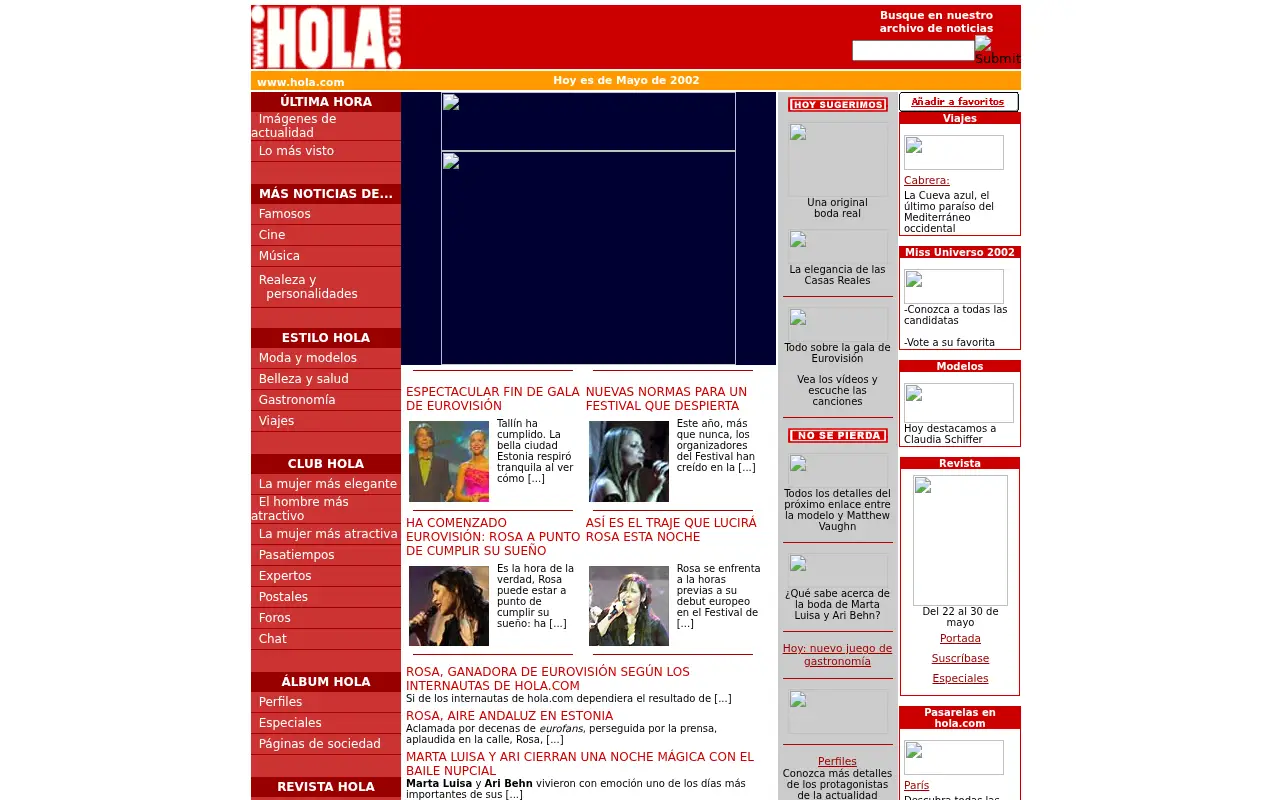 hola.com in 2002