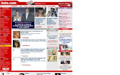 hola.com in 2006